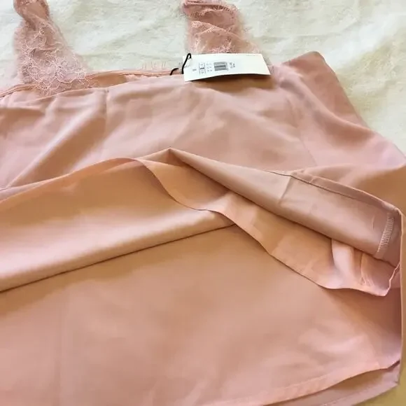 Love Bonito Pink Amara Lace Trim Camisole - Picture 11 of 15